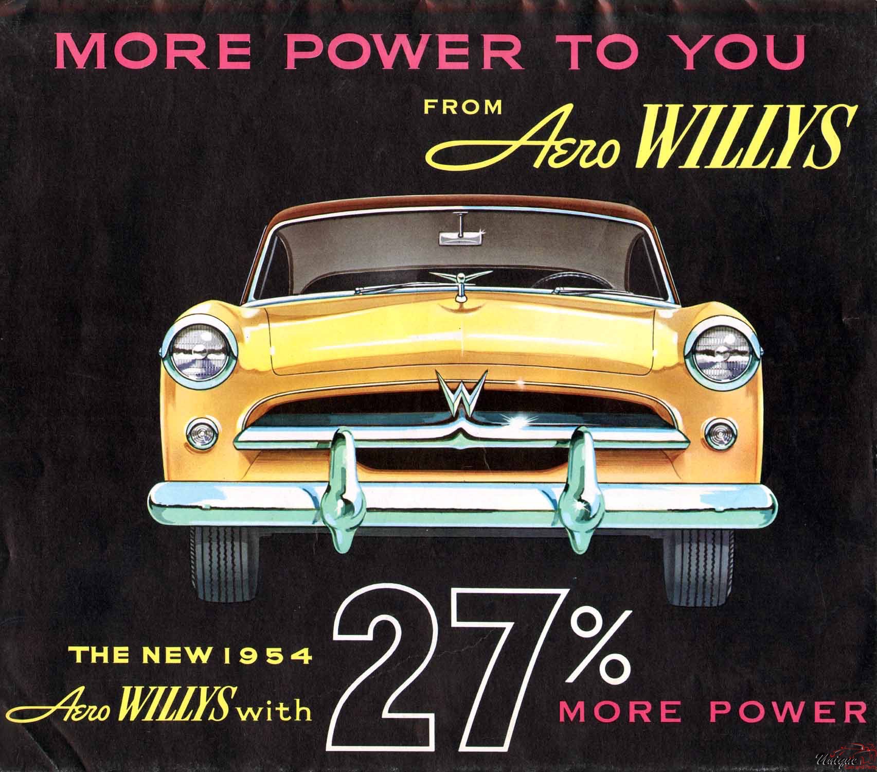 1954 Willys Foldout